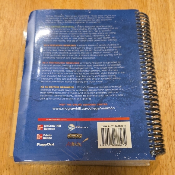 A Writer's Resource - A Handbook for Writing and Research - Canadian Edition - Picture 2 of 5